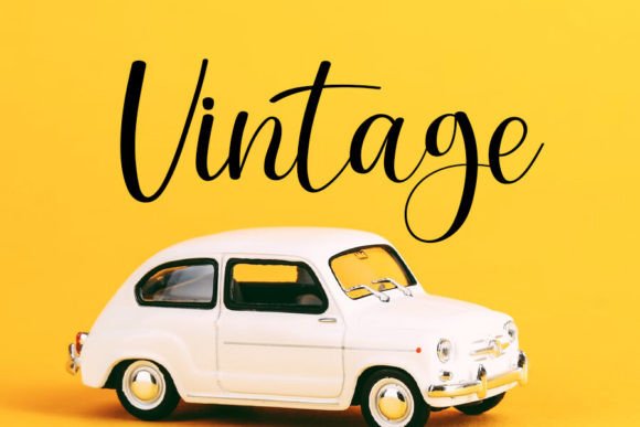 Calligraphy Font - Preview 1
