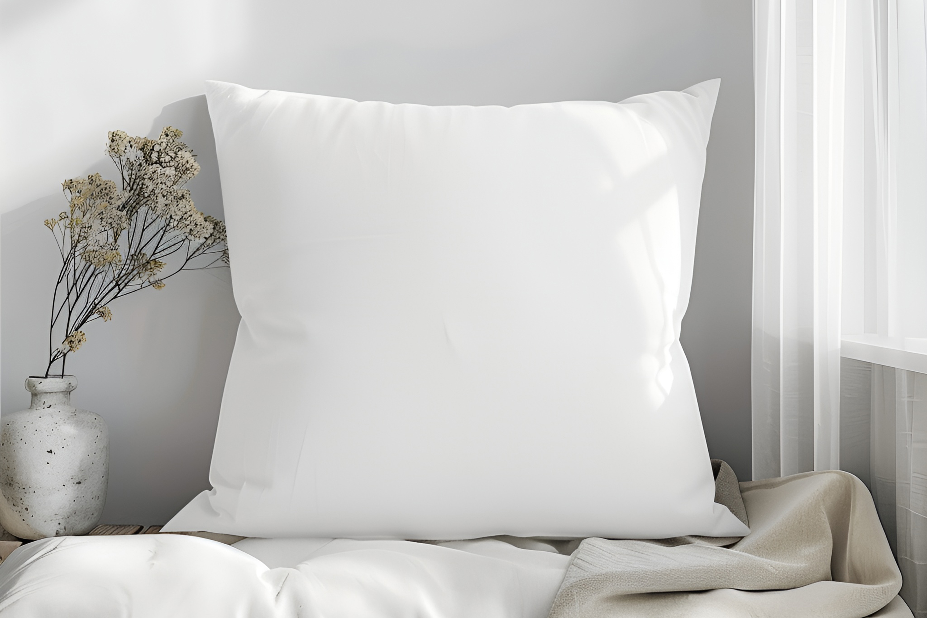 Canva DRAG & DROP Pillow Mockup