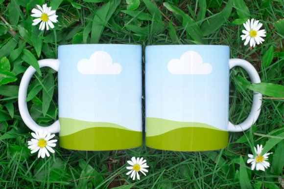 Couple 11oz Coffee Mug Mockup Canva