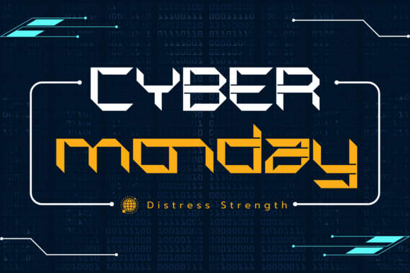 Distress Strength Font PNG with transparent background - Preview 5