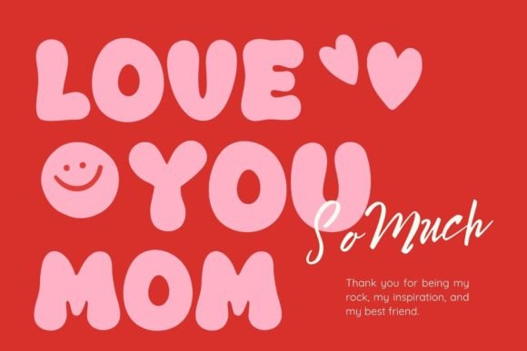 Fox Sticky Font PNG with transparent background - Preview 3