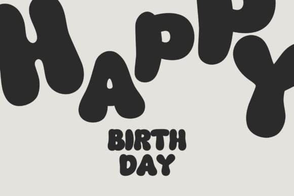 Fox Sticky Font PNG with transparent background - Preview 5