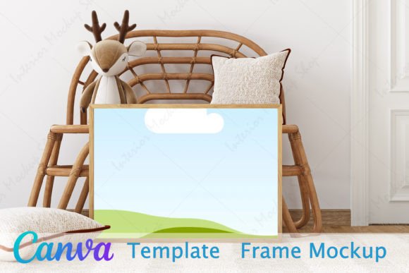 Frame Mockup Kids Canva Mockups