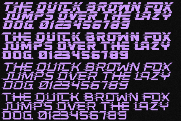 Heroic Faster Font PNG with transparent background - Preview 6