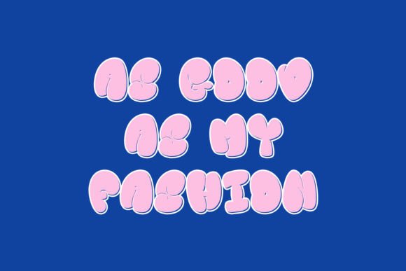 Hippans Font PNG with transparent background - Preview 2