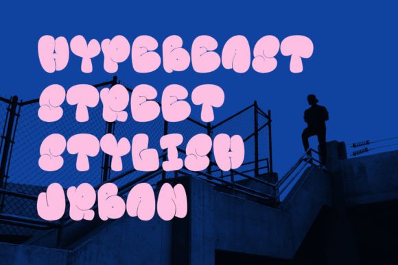 Hippans Font PNG with transparent background - Preview 3