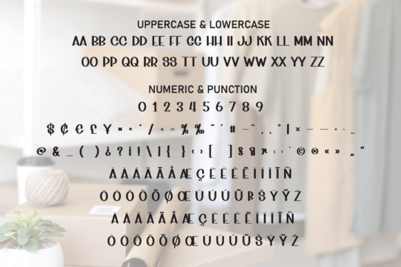 Home Store Font PNG with transparent background - Preview 6