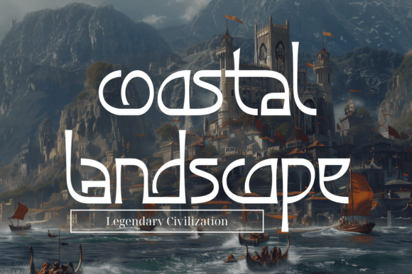 Legendary Civilization Font font preview - 3