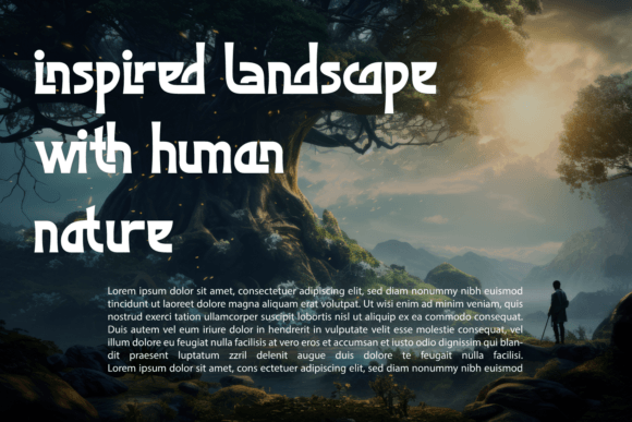 Legendary Civilization Font font preview - 4