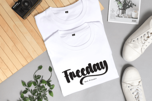 Letter Sunday Font PNG with transparent background - Preview 3