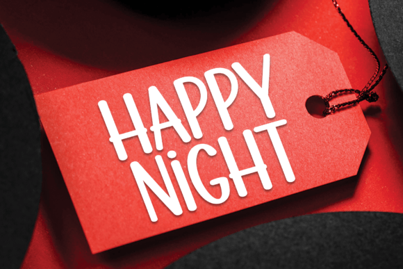 Night Story Font PNG with transparent background - Preview 3