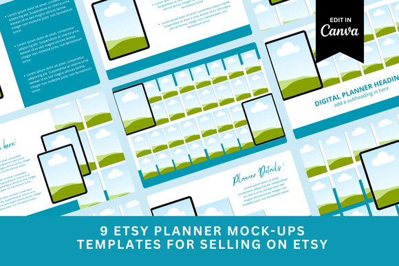Planner Mockups Listings