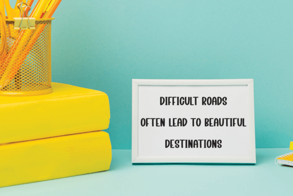 Simple Orange Font PNG with transparent background - Preview 3