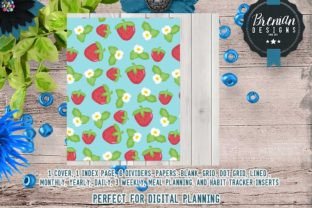 Strawberry Fields File Folder Planner Graphic by Bren Wotherspoon ...