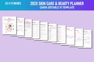 2025 Skin Care & Beauty Planner Canva Graphic by Lavlu Creative Zone ...