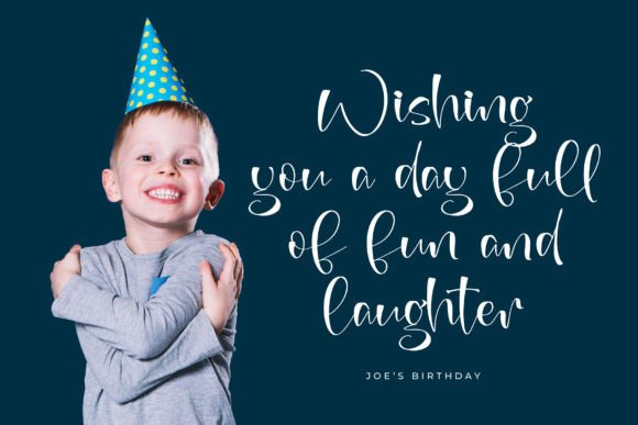 Annets Birthday Font - Preview 1