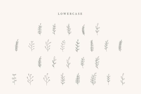 Baby Leave Font - Preview 2