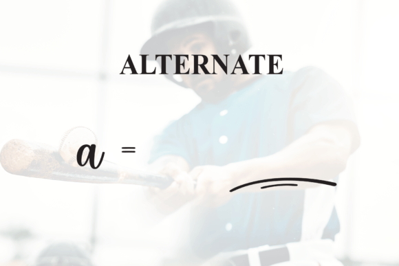 Baseball Font - Preview 6