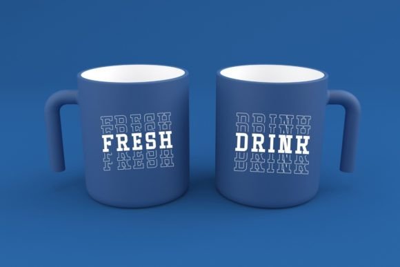 Birthday Stacked Font - Preview 3
