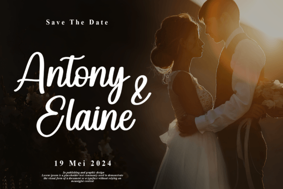 Black Sample Font - Preview 1