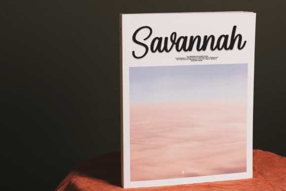 Black Sample Font - Preview 4