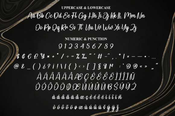 Black Sample Font - Preview 6