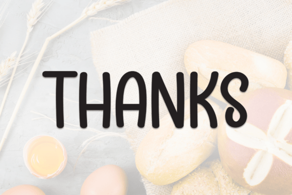 Bread Summer Font - Preview 6