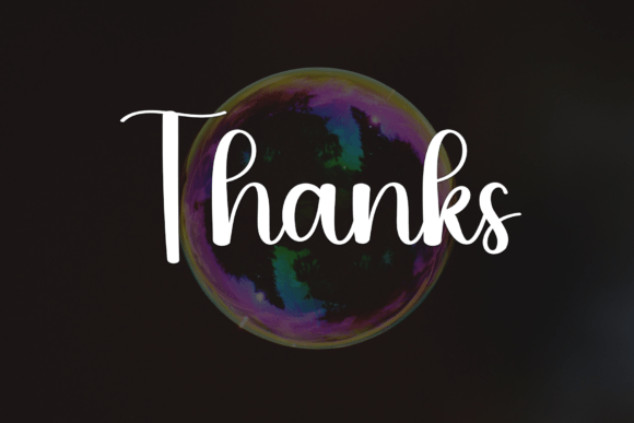 Bubble Font - Preview 6