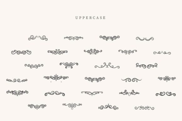 Butterfly Divider Font - Preview 1