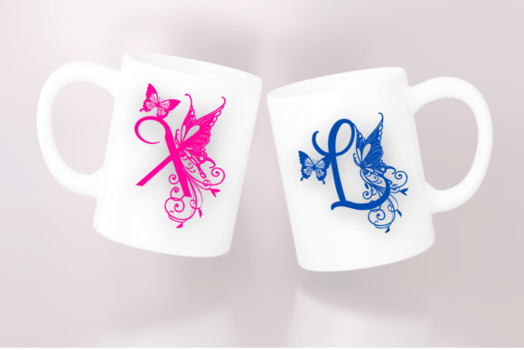 Butterfly Flowers Font - Preview 2