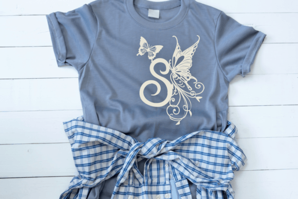 Butterfly Flowers Font - Preview 5