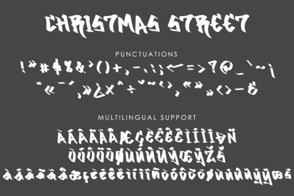 Christmas Street Font - Preview 5