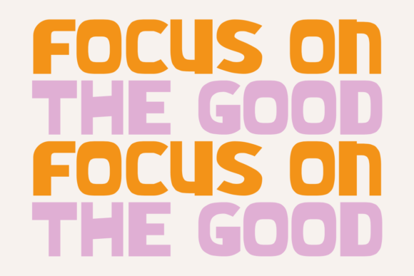 Chunky Block Font - Preview 1