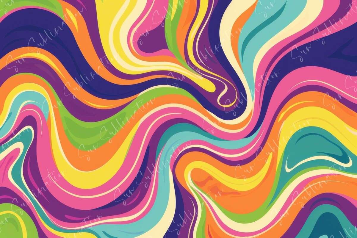 Colorful Abstract Swirls Graphic by Sun Sublimation · Creative Fabrica