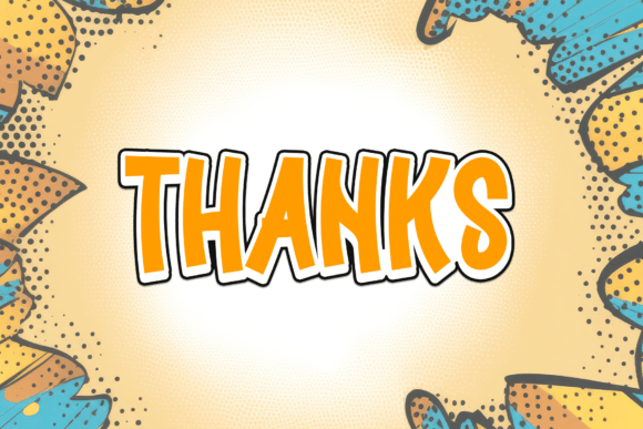 Comic Cartoon Font - Preview 6