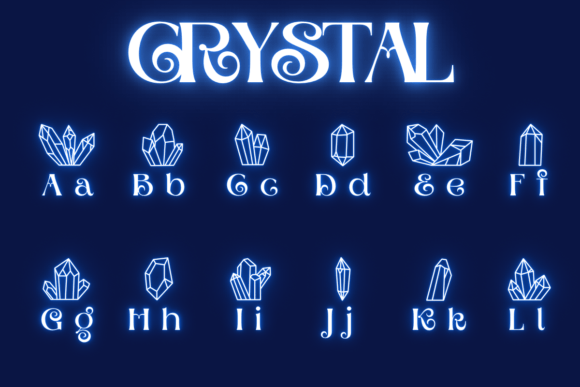 Crystal Font - Preview 1