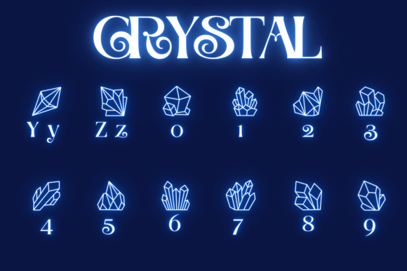 Crystal Font - Preview 3