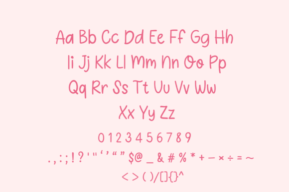 Daily Notes Font - Preview 3