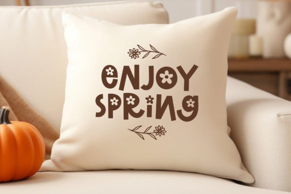 Flower Blossom Font - Preview 2