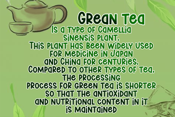 Fresh Product Font PNG with transparent background - Preview 1