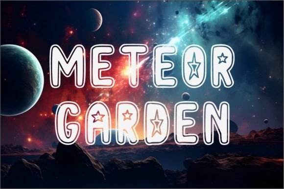 Galaxy Space Font - Preview 3