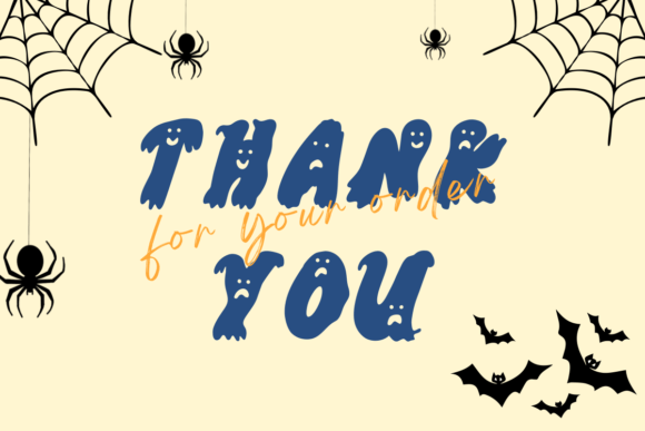 Ghost Halloween Font - Preview 4