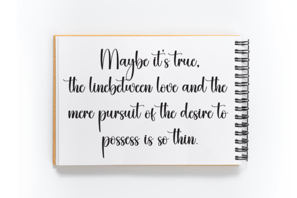 Handwriting Font - Preview 2