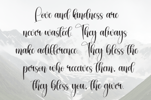 Holding Font - Preview 5