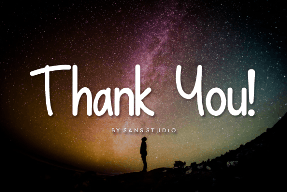 Milky Way Font PNG with transparent background - Preview 4