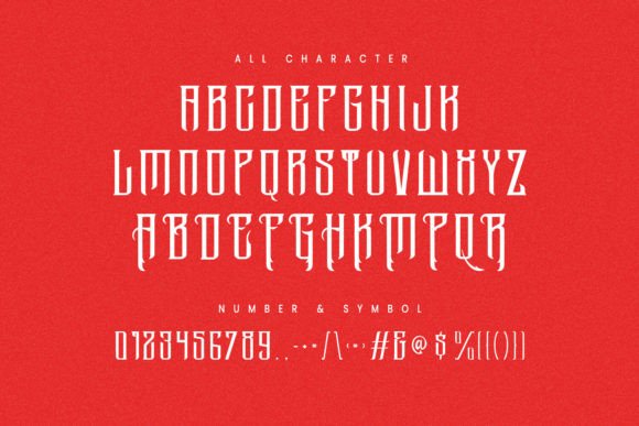 Mokhrom Font PNG with transparent background - Preview 6