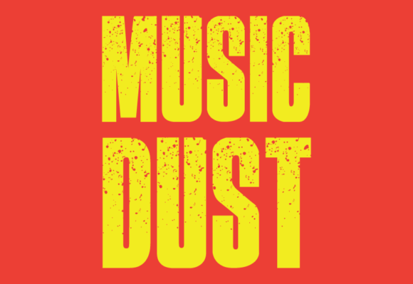 Music Dust Font PNG with transparent background - Preview 1