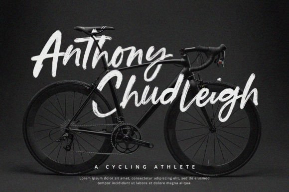 Resonate Font PNG with transparent background - Preview 2
