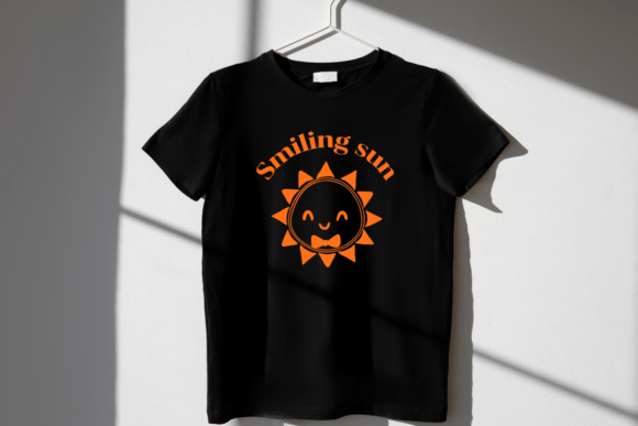 Smiling Sun Font PNG with transparent background - Preview 3
