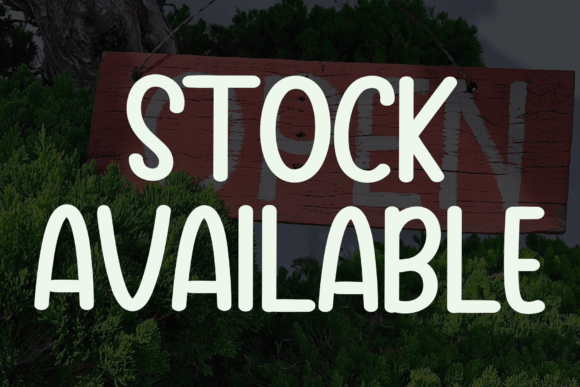 Available Font - Preview 6